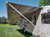 Маркиза Fiamma F45S, 1.9м, настенная, корпус белый, полотно серое